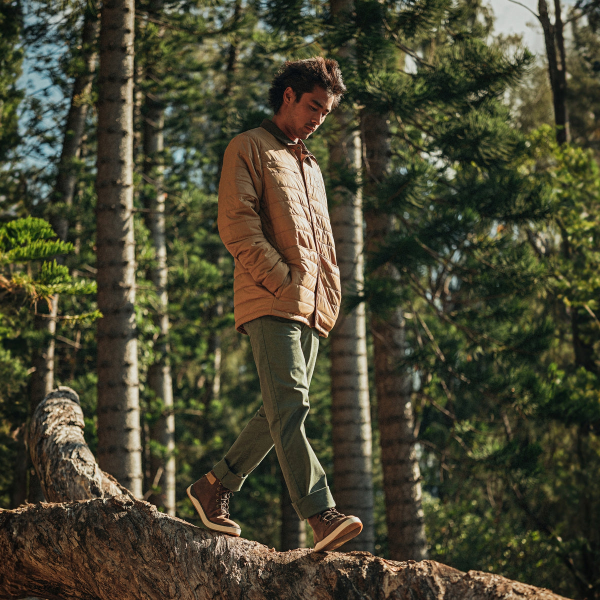 OluKai Best Seller | Kekaha Men’s Chukka Boots - Toffee / Off White
