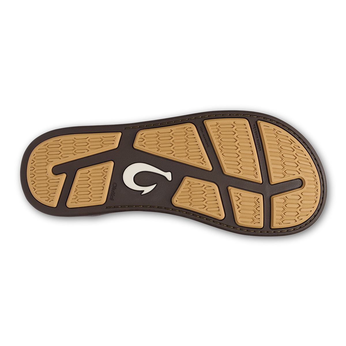 OluKai Best Seller | Tuahine Palm - Dk Java / Golden Sand