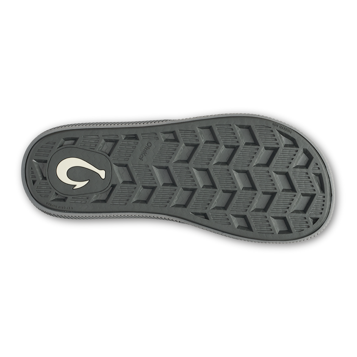 OluKai Latest | Ulele Slide - Blue Depth / Charcoal