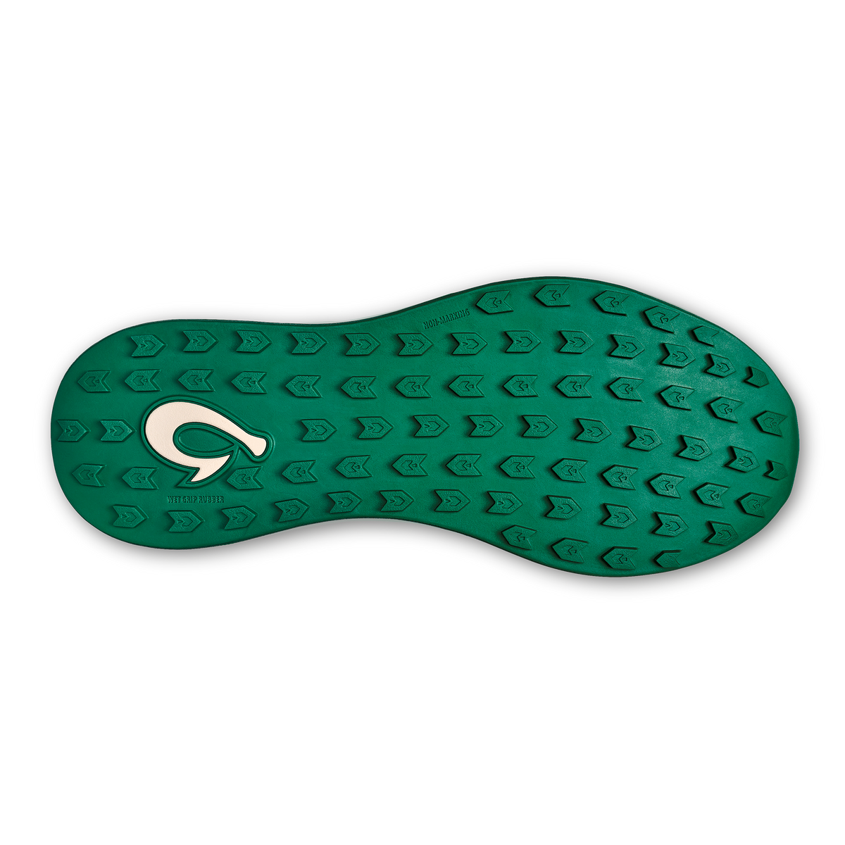 OluKai Premium | Manele Men’s Breathable Golf Shoes - White / Bamboo