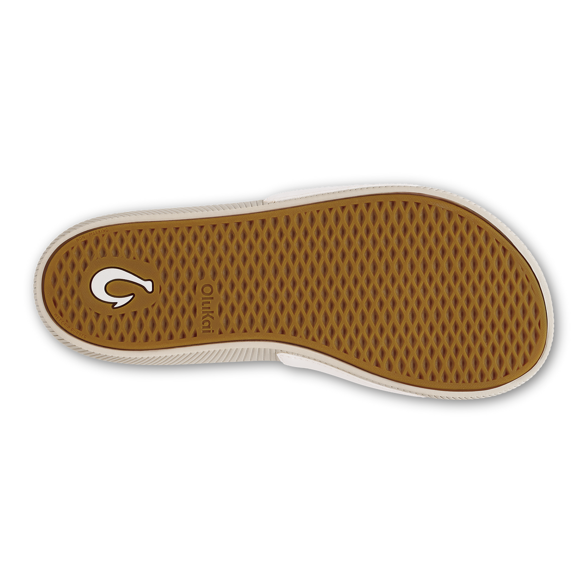 OluKai Trending | Ulele Slide - Bright White / Tapa