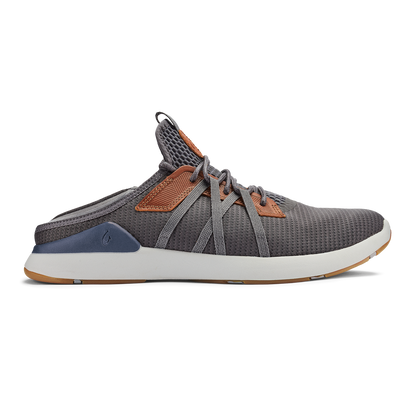 OluKai Classic | Mio Lī Men's Athletic Shoes - Pavement / Vintage Indigo