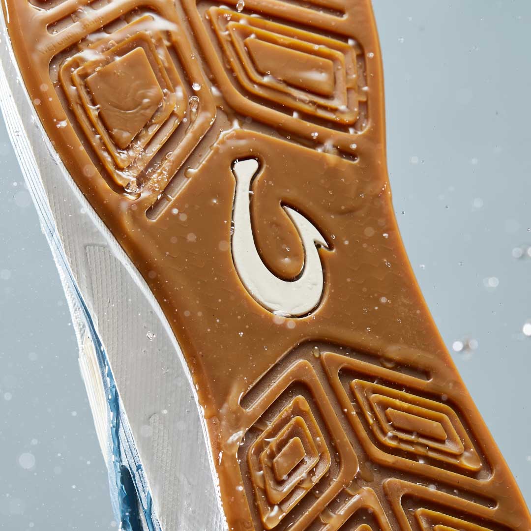 OluKai Great Value | ‘Ahi Men’s Water Boat Shoes - Blue Pearl / White Sand