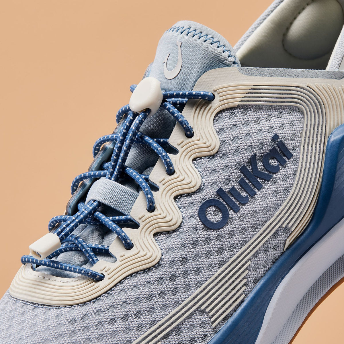 OluKai Great Value | ‘Ahi Men’s Water Boat Shoes - Blue Pearl / White Sand