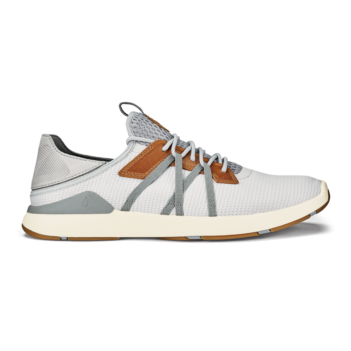 OluKai Trusted | Mio Lī Men's Athletic Shoes - Mist Grey / Poi