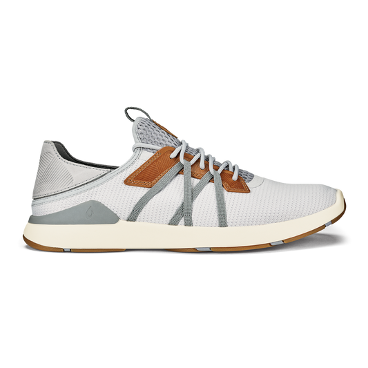OluKai Trusted | Mio Lī Men's Athletic Shoes - Mist Grey / Poi