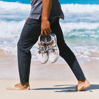 OluKai Trusted | Mio Lī Men's Athletic Shoes - Mist Grey / Poi