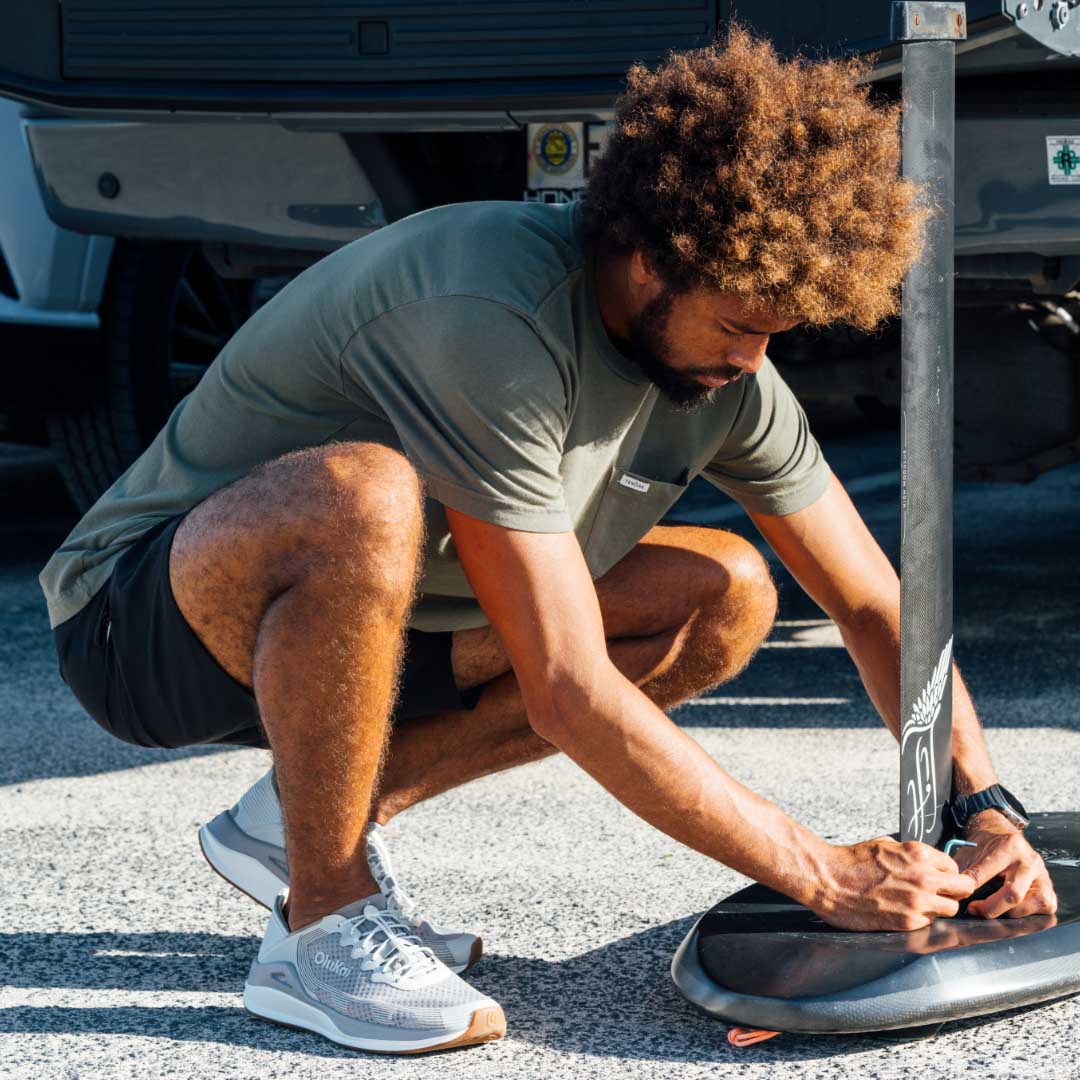 OluKai Great Value | ‘Ahi Men’s Water Boat Shoes - Ash / Sterling
