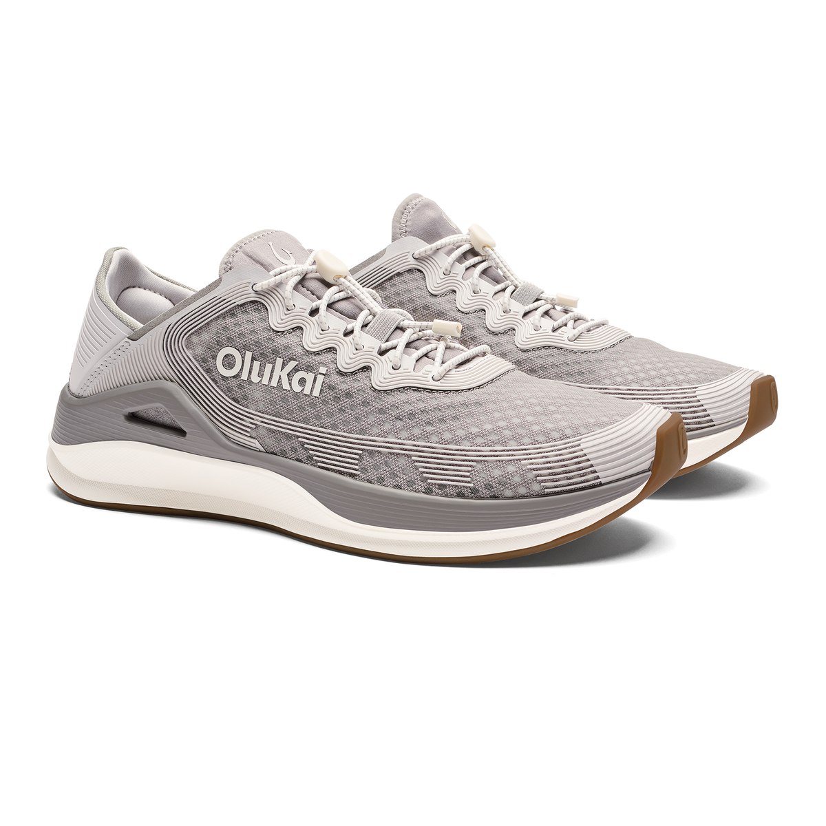 OluKai Great Value | ‘Ahi Men’s Water Boat Shoes - Ash / Sterling
