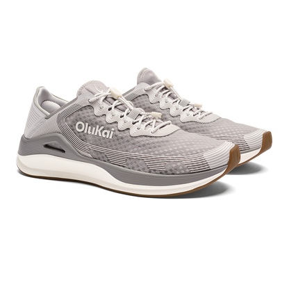 OluKai Great Value | ‘Ahi Men’s Water Boat Shoes - Ash / Sterling
