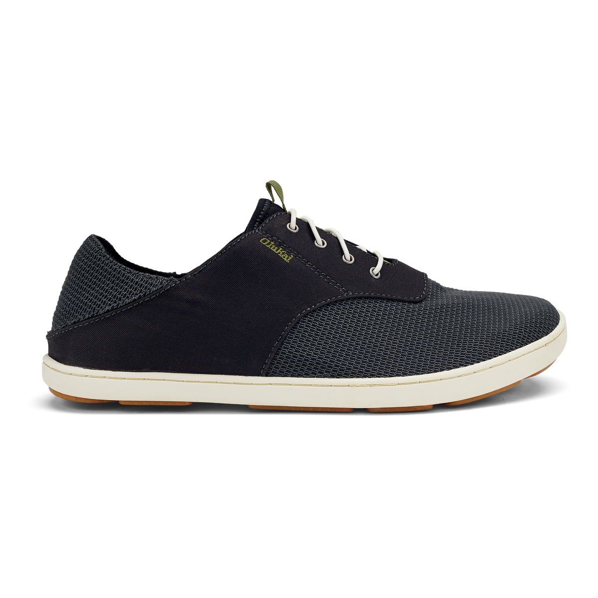 OluKai Quality | Nohea Moku Men's Boat Shoes - Black