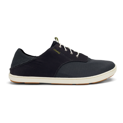 OluKai Quality | Nohea Moku Men's Boat Shoes - Black
