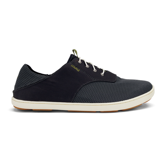OluKai Quality | Nohea Moku Men's Boat Shoes - Black