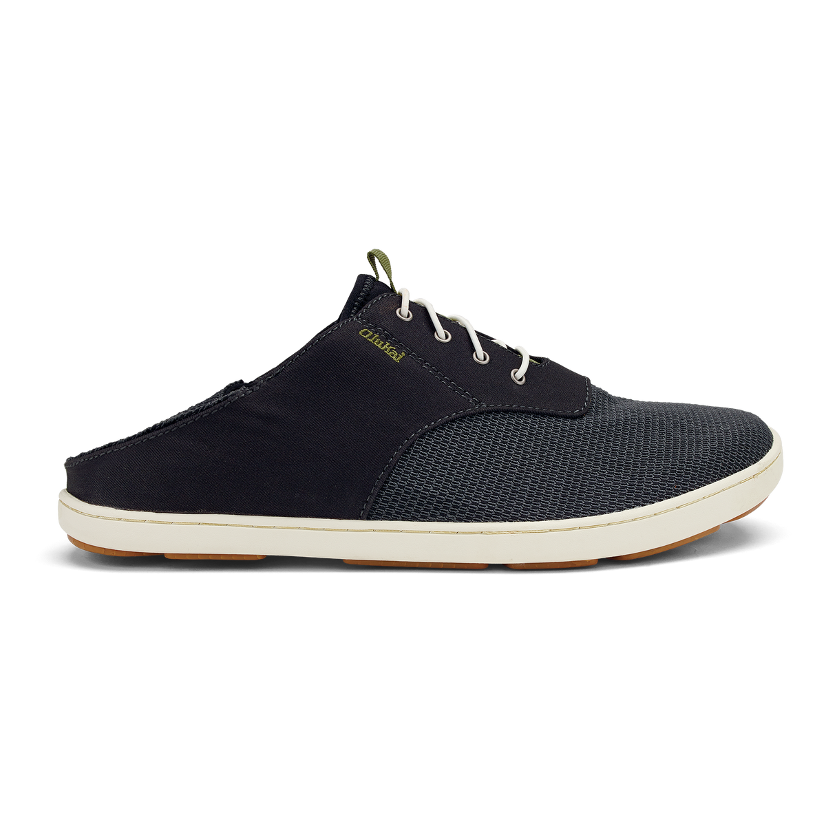 OluKai Quality | Nohea Moku Men's Boat Shoes - Black