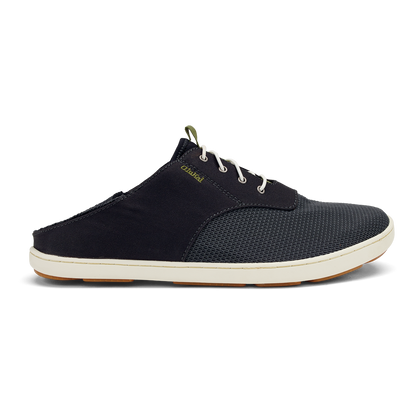 OluKai Quality | Nohea Moku Men's Boat Shoes - Black