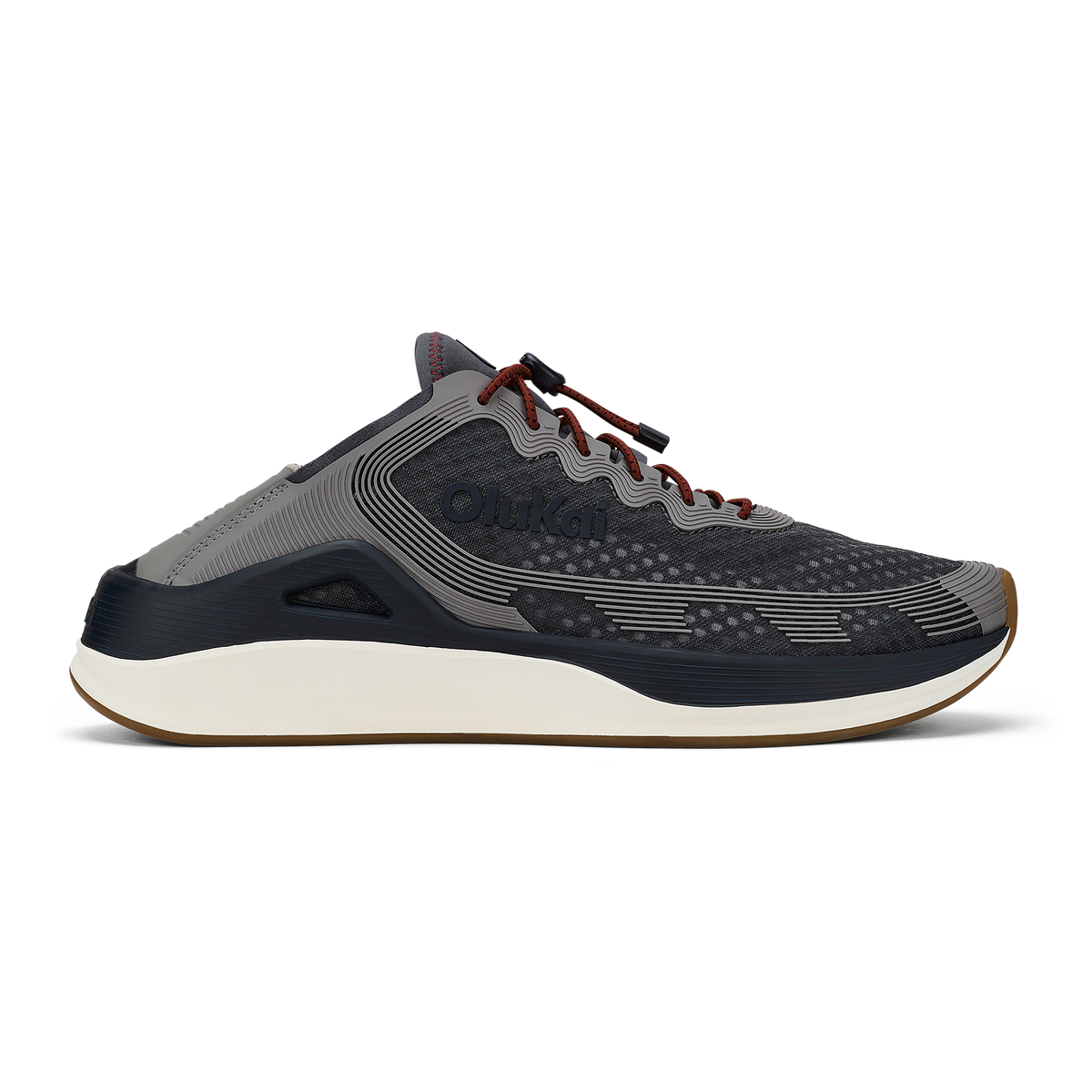 OluKai Discount | ‘Ahi Men’s Water Boat Shoes - Rock / Ash