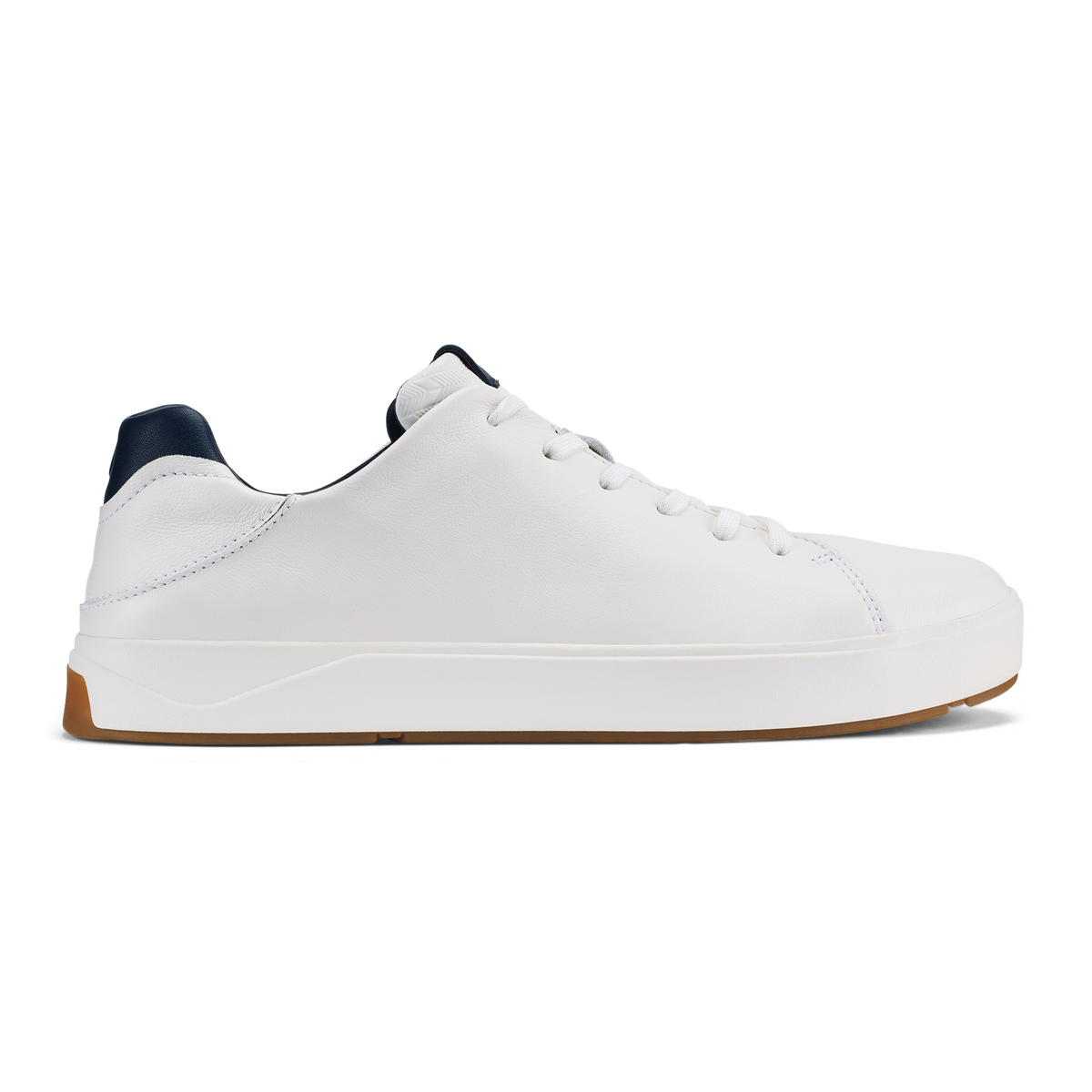 OluKai Quality | Lae‘ahi Lī ‘Ili Men's Sneakers - Bright White / Trench Blue