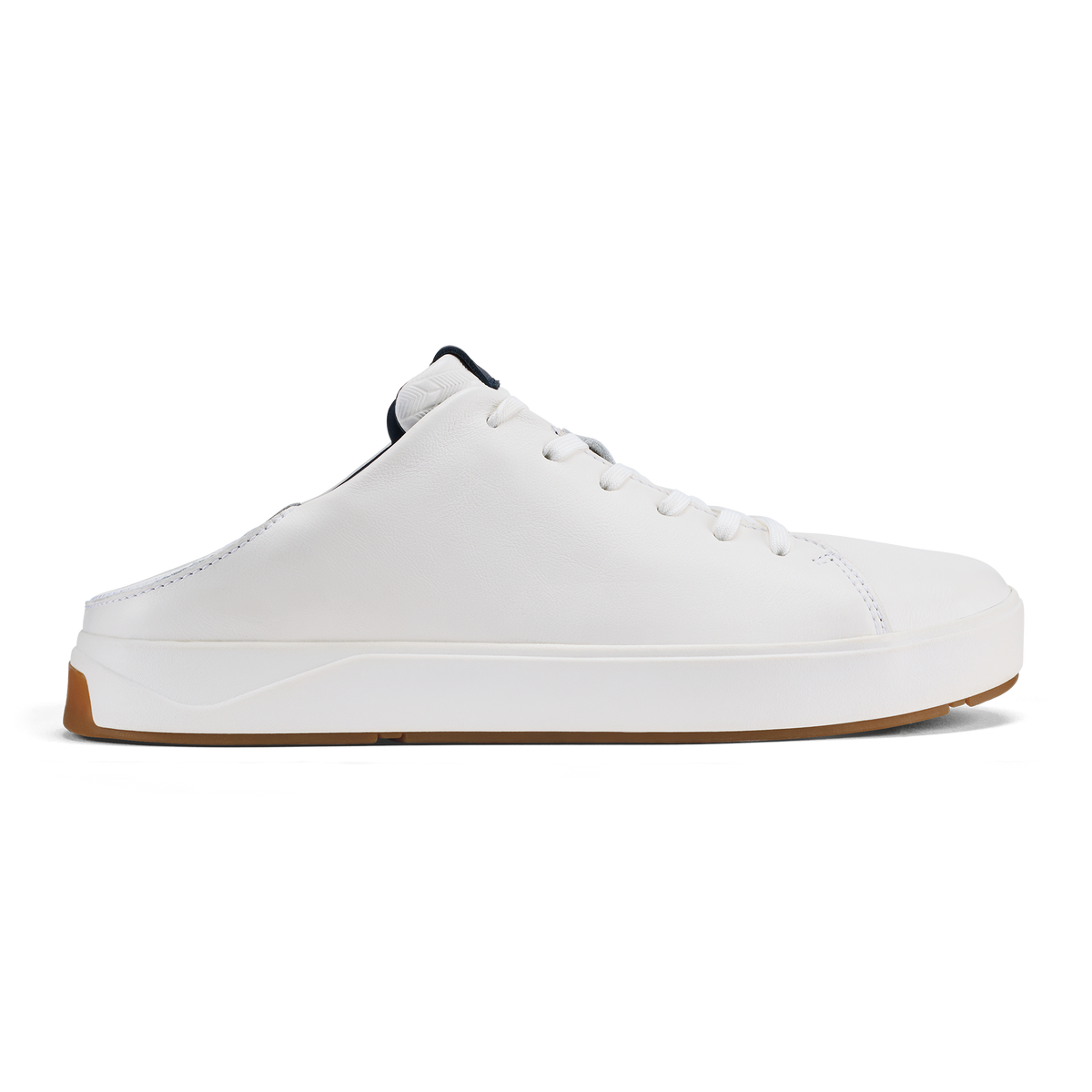 OluKai Quality | Lae‘ahi Lī ‘Ili Men's Sneakers - Bright White / Trench Blue