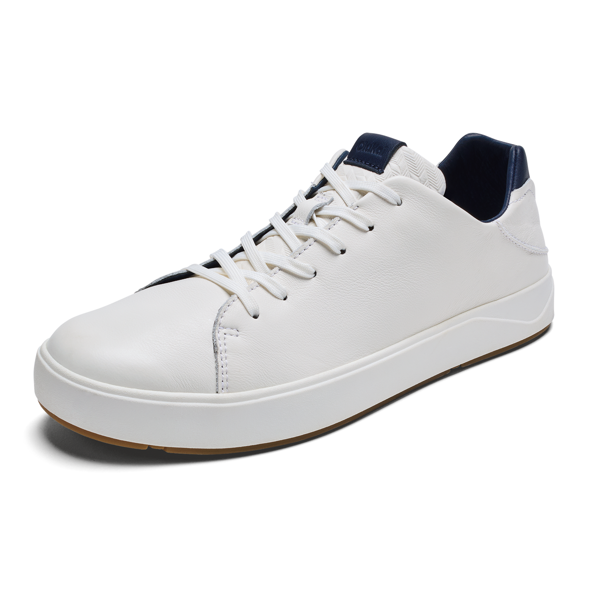 OluKai Quality | Lae‘ahi Lī ‘Ili Men's Sneakers - Bright White / Trench Blue