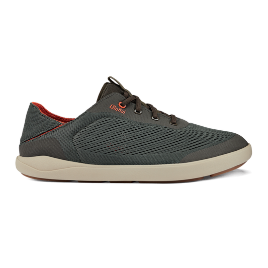 OluKai Featured | Moku Pae Men's Boat Shoes - Island Salt / Koi