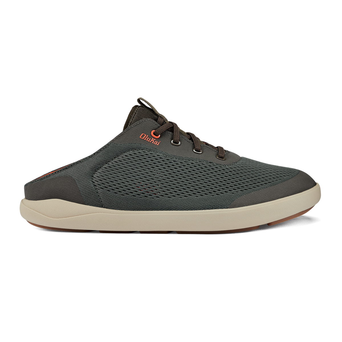 OluKai Featured | Moku Pae Men's Boat Shoes - Island Salt / Koi