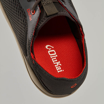 OluKai Featured | Moku Pae Men's Boat Shoes - Island Salt / Koi