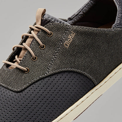OluKai Featured | Nohea Moku Men's Boat Shoes - Charcoal / Clay