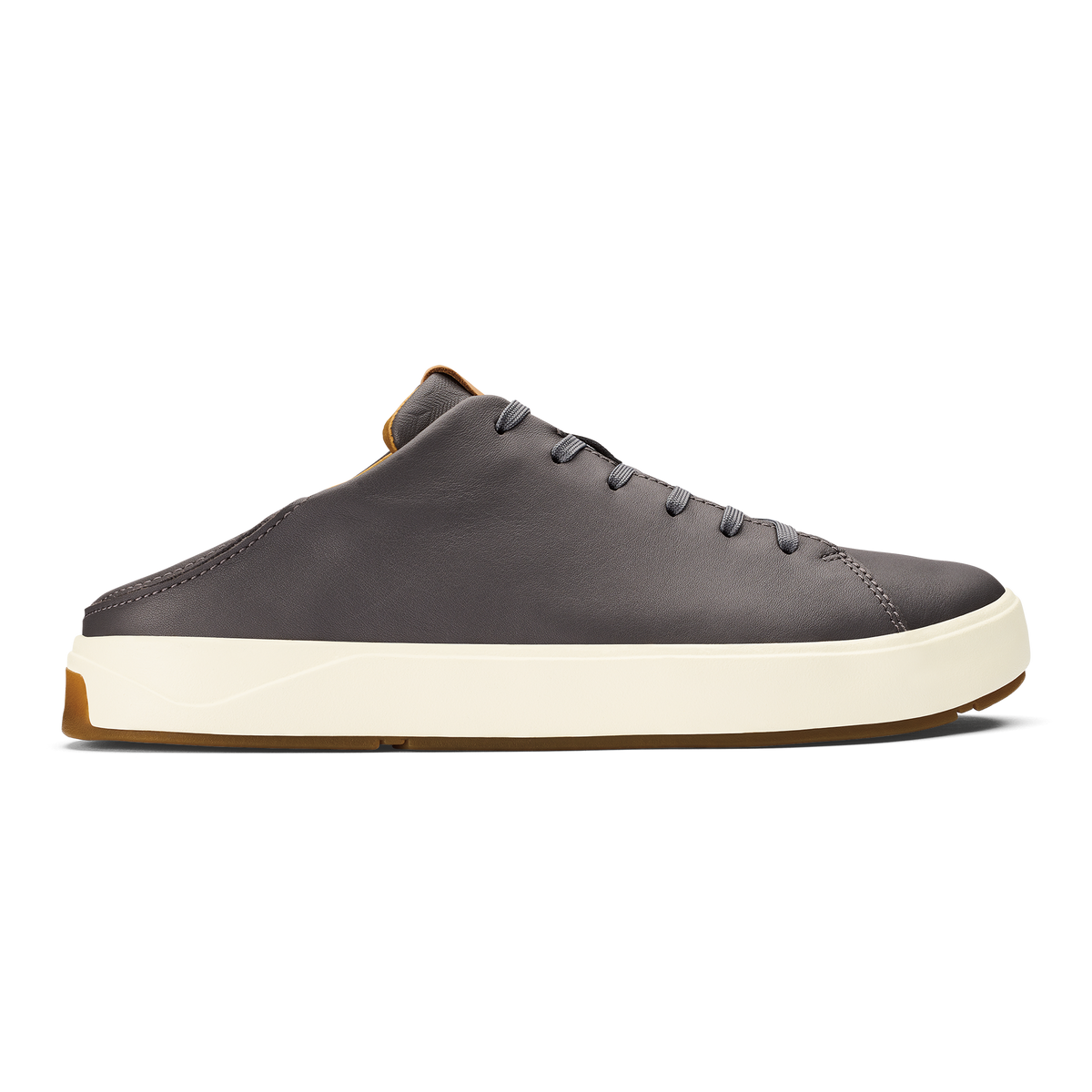 OluKai Special Offer | Lae‘ahi Lī ‘Ili Men's Leather Sneakers - Stone