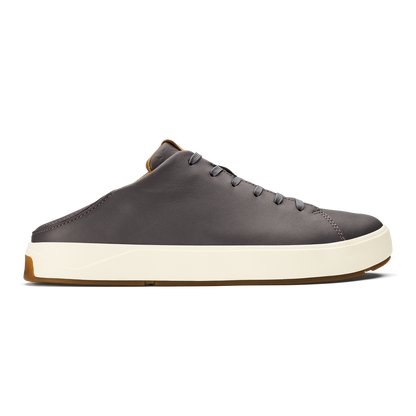 OluKai Special Offer | Lae‘ahi Lī ‘Ili Men's Leather Sneakers - Stone
