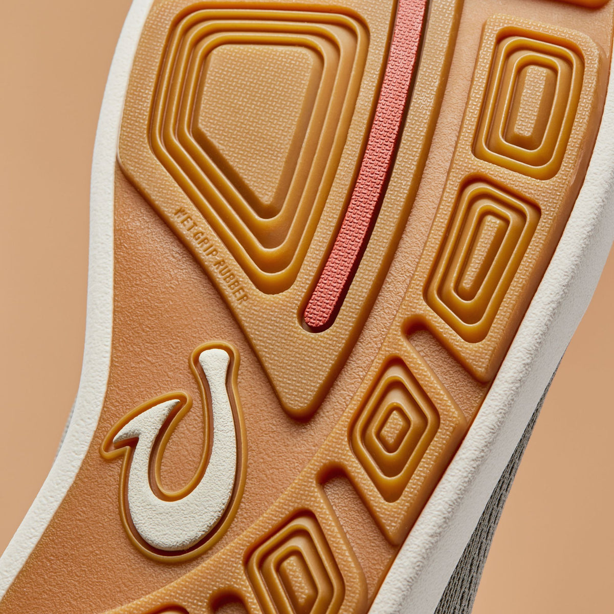 OluKai Premium | Moku Pae Men's Boat Shoes - Ash / Trench Blue