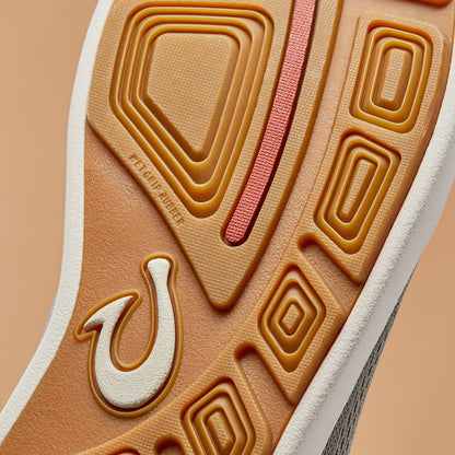 OluKai Premium | Moku Pae Men's Boat Shoes - Ash / Trench Blue