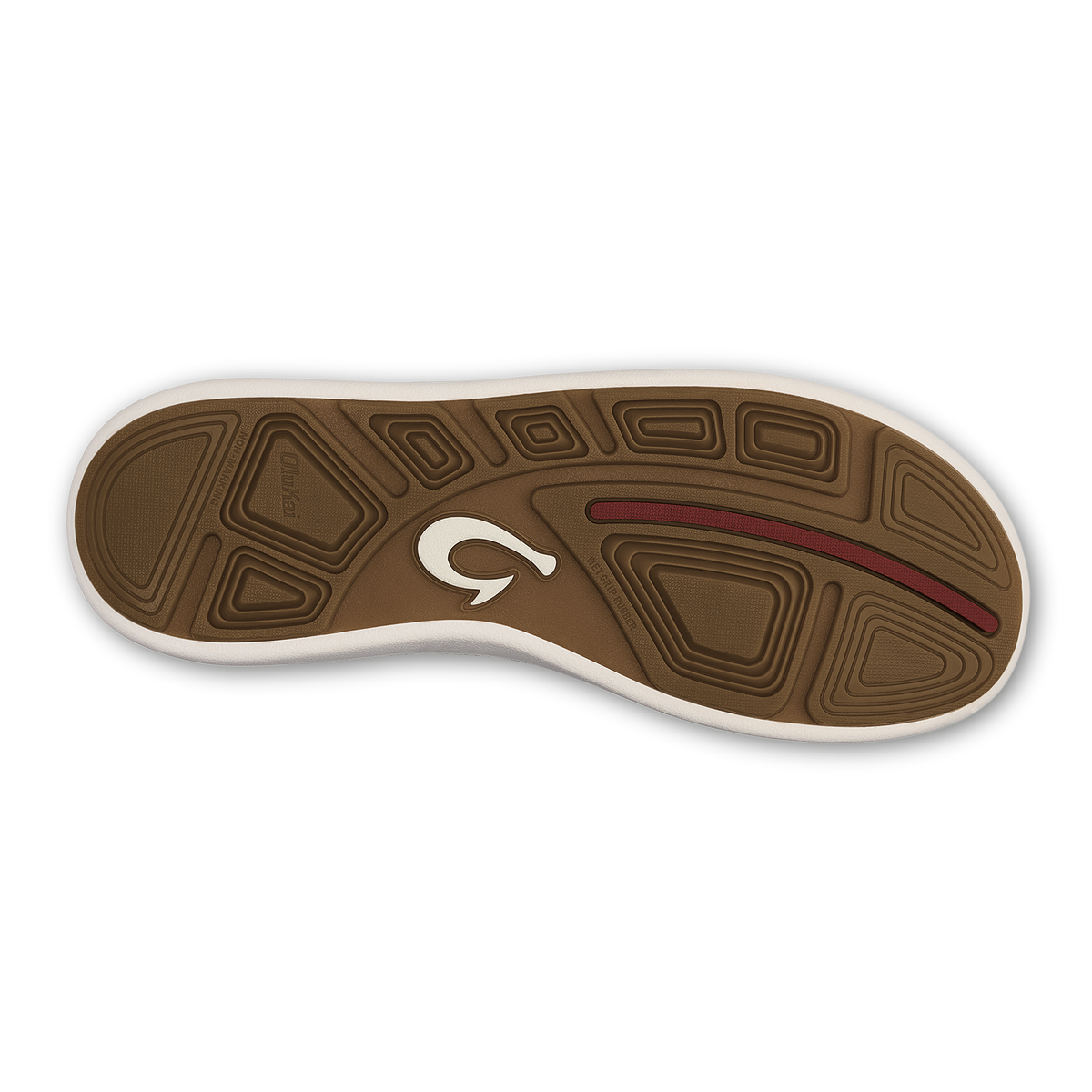 OluKai Premium | Moku Pae Men's Boat Shoes - Ash / Trench Blue