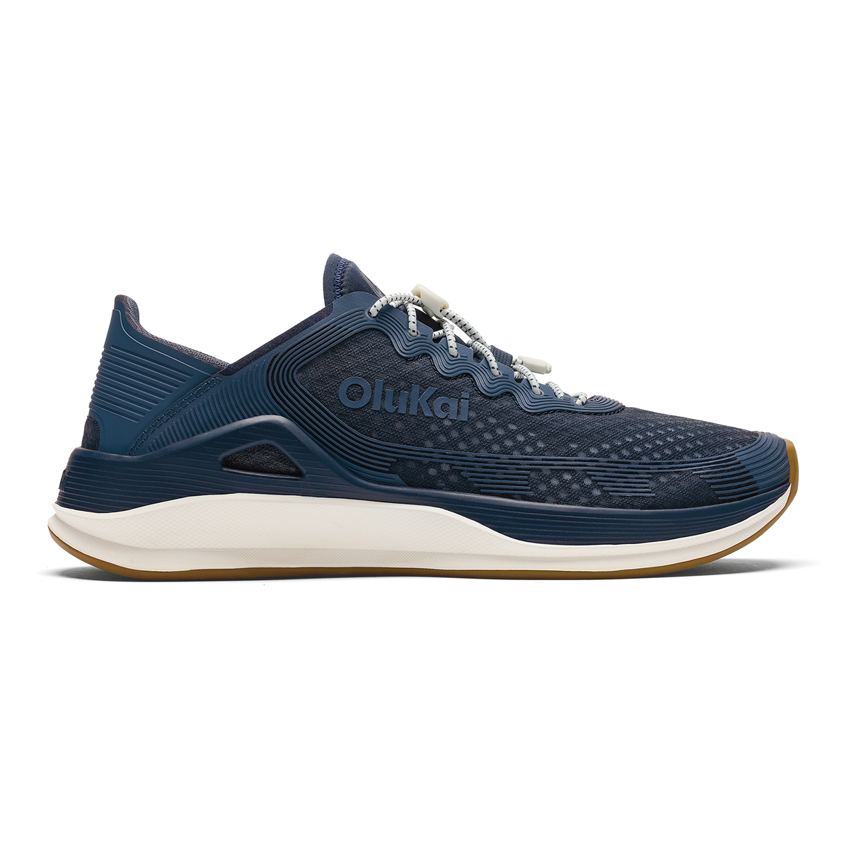 OluKai Exclusive | ‘Ahi Men’s Water Boat Shoes - Mood Indigo / Coastal Blue
