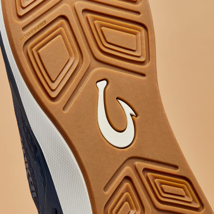 OluKai Exclusive | ‘Ahi Men’s Water Boat Shoes - Mood Indigo / Coastal Blue