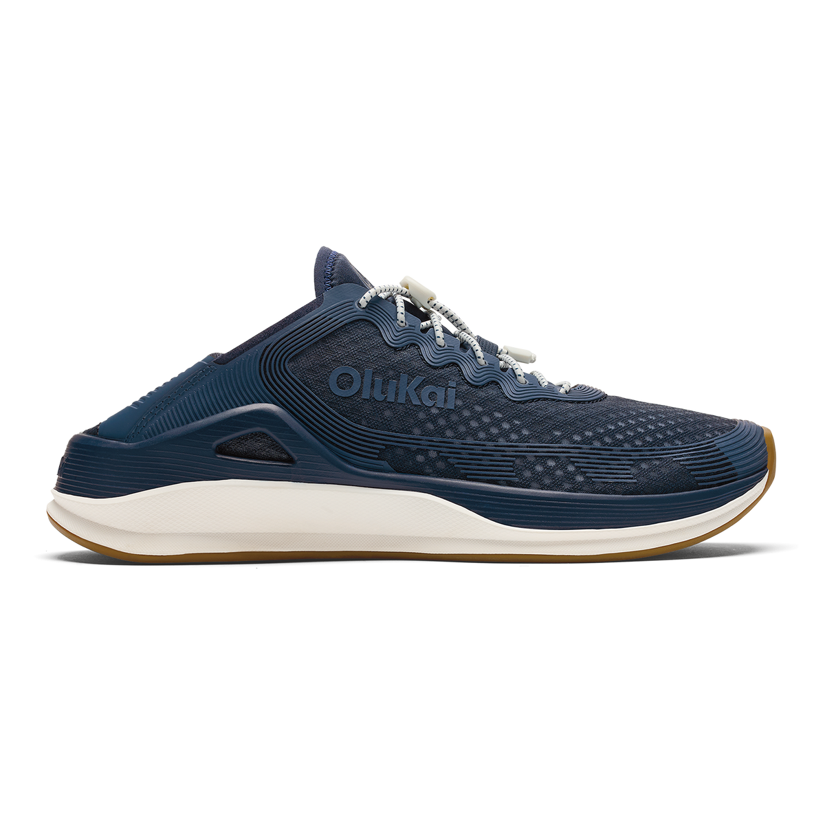 OluKai Exclusive | ‘Ahi Men’s Water Boat Shoes - Mood Indigo / Coastal Blue