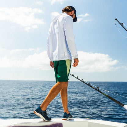 OluKai Exclusive | ‘Ahi Men’s Water Boat Shoes - Mood Indigo / Coastal Blue