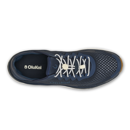 OluKai Exclusive | ‘Ahi Men’s Water Boat Shoes - Mood Indigo / Coastal Blue