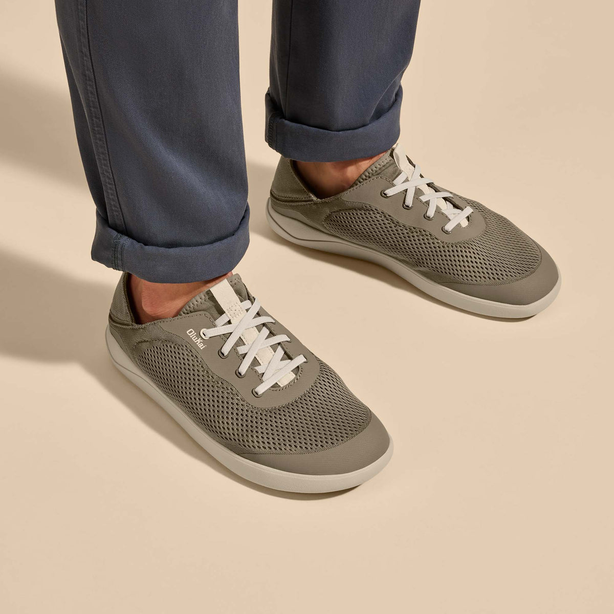 OluKai Great Value | Moku Pae Men's Boat Shoes - Clay / Tapa