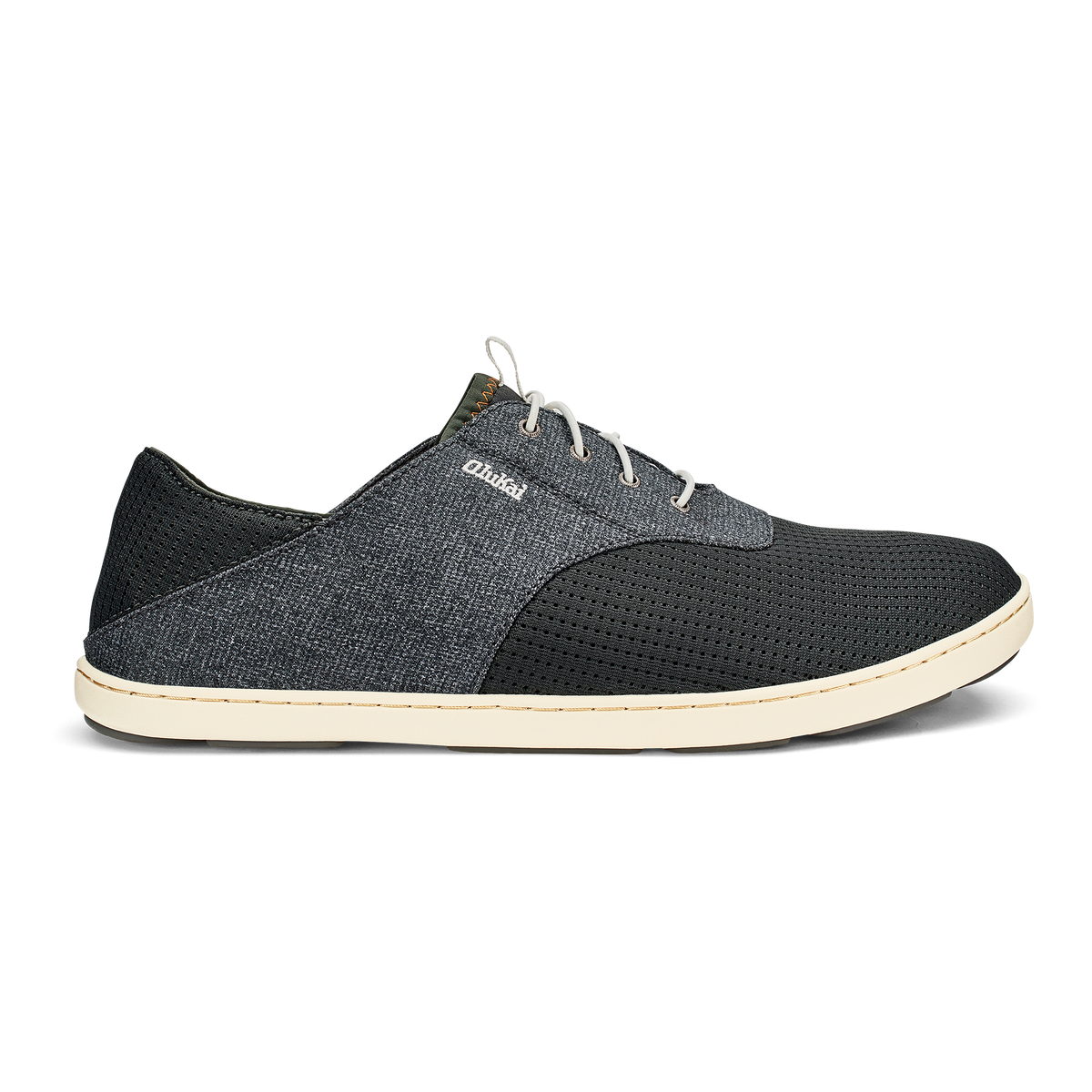 OluKai Best Seller | Nohea Moku Men's Boat Shoes - Dark Shadow