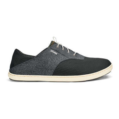 OluKai Best Seller | Nohea Moku Men's Boat Shoes - Dark Shadow