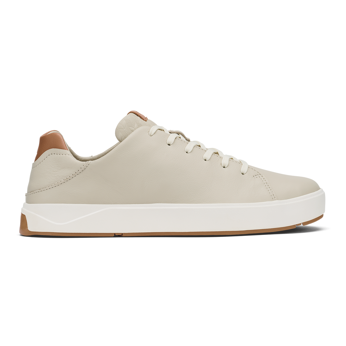 OluKai Special Offer | Lae‘ahi Lī ‘Ili Men's Leather Sneakers - Tapa