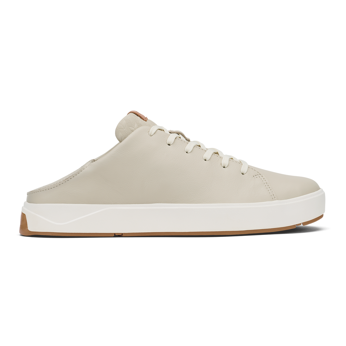 OluKai Special Offer | Lae‘ahi Lī ‘Ili Men's Leather Sneakers - Tapa