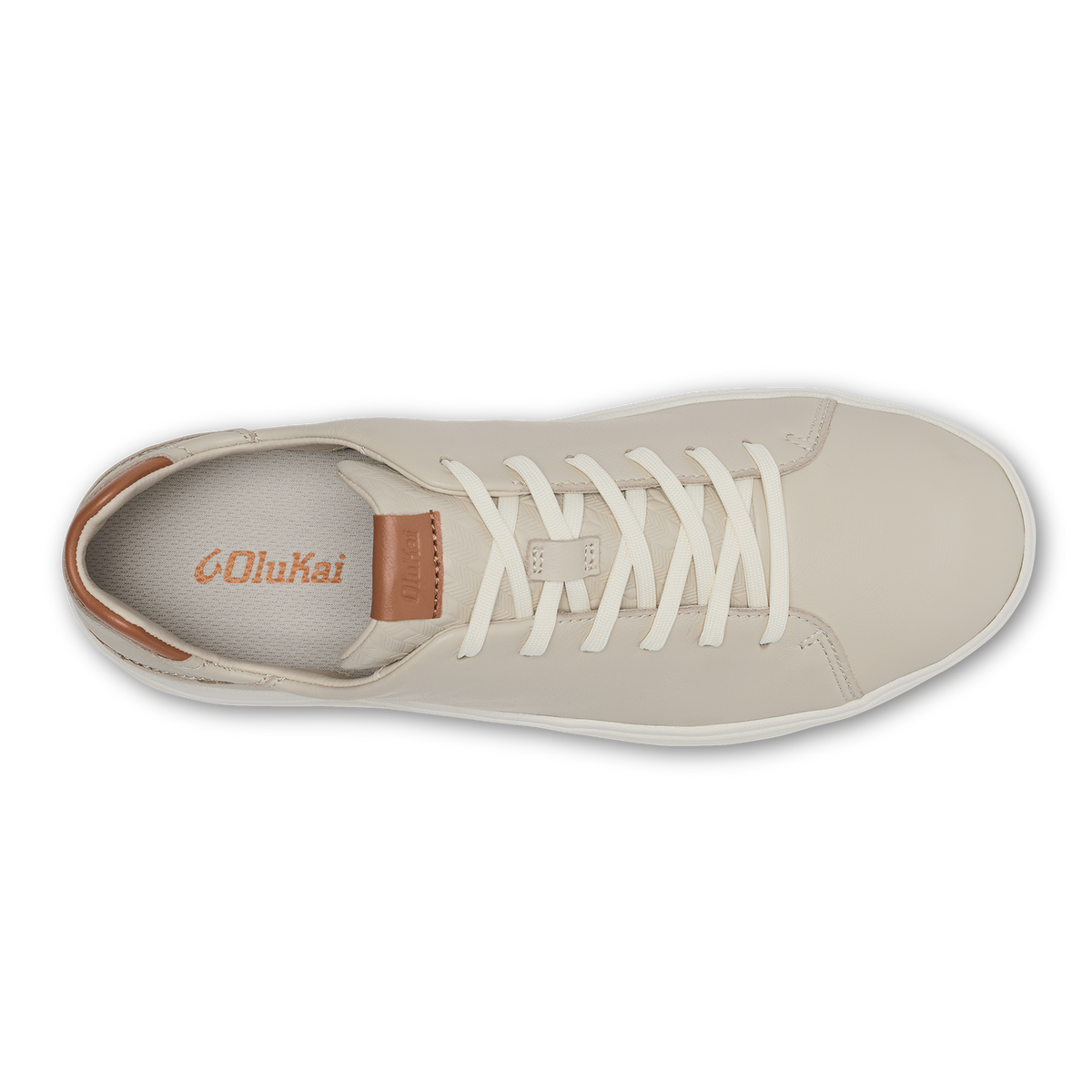 OluKai Special Offer | Lae‘ahi Lī ‘Ili Men's Leather Sneakers - Tapa