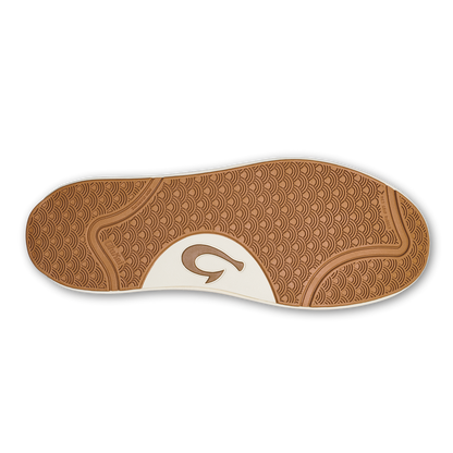 OluKai Special Offer | Lae‘ahi Lī ‘Ili Men's Leather Sneakers - Tapa