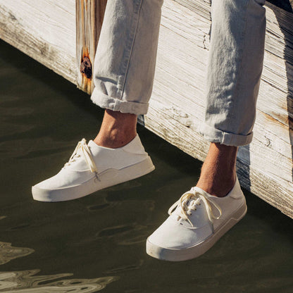 OluKai Classic | Tradewind Men’s Breathable Sneakers - Off White