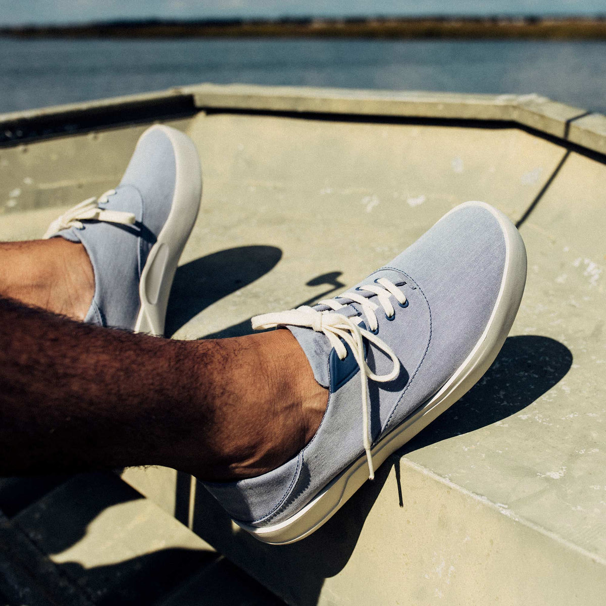 OluKai Trusted | Tradewind Men’s Breathable Sneakers - Navy