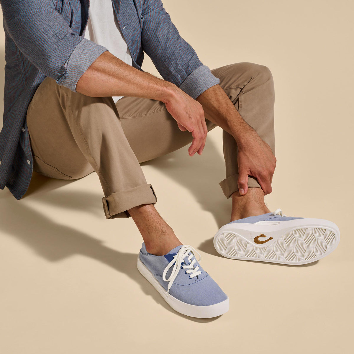 OluKai Trusted | Tradewind Men’s Breathable Sneakers - Navy