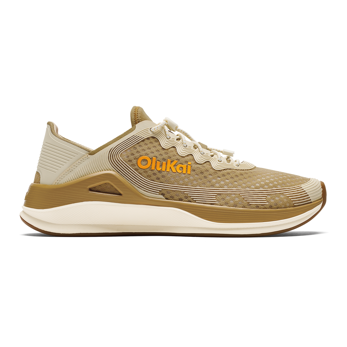 OluKai Special Offer | ‘Ahi Men’s Water Boat Shoes - Tan / Tapa