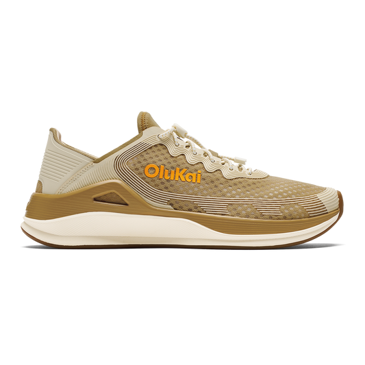 OluKai Special Offer | ‘Ahi Men’s Water Boat Shoes - Tan / Tapa