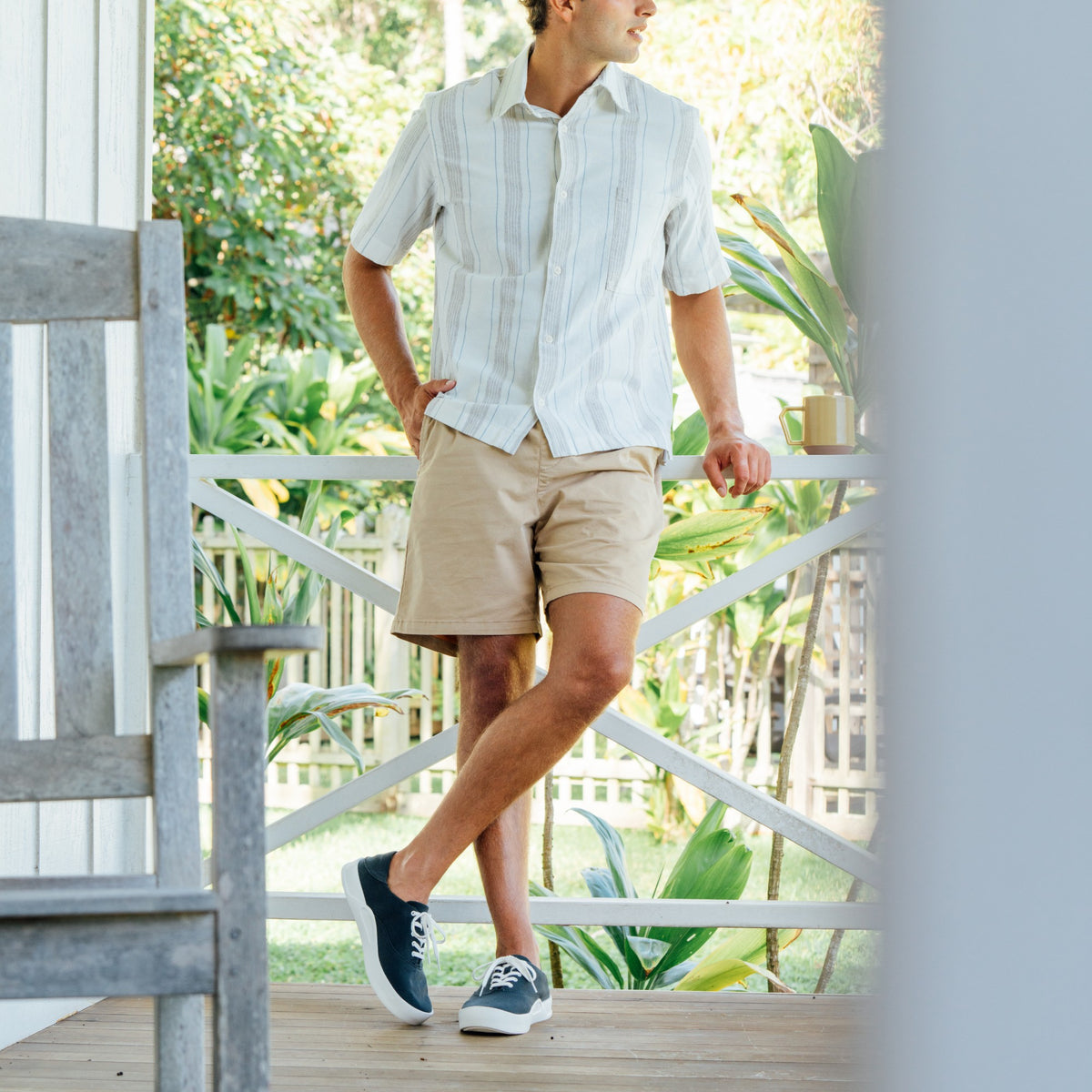 OluKai Featured | Tradewind Men’s Breathable Sneakers - Mood Indigo